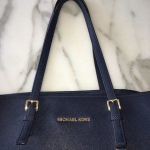 Navy Blue Michael Kors Bag